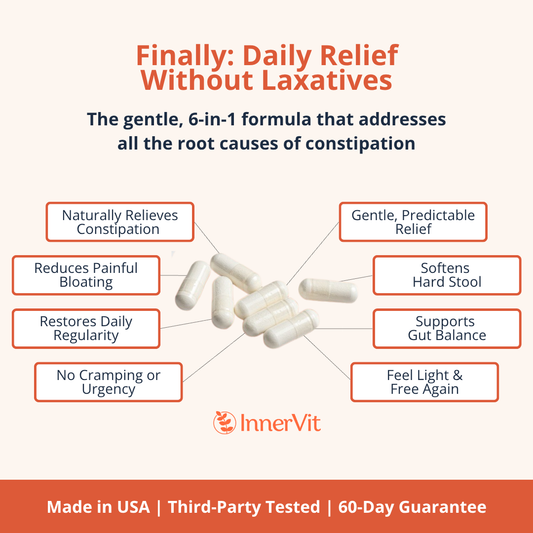InnerVit™ Complete Digestive Comfort 6-in-1 Formula